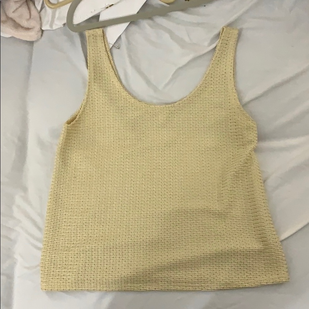 Tan tank top
